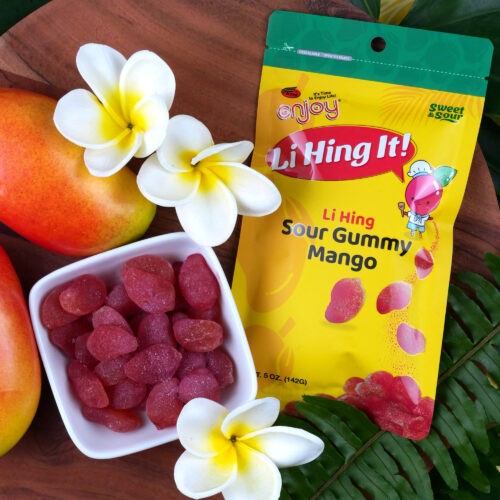 Li Hing It! Sour Gummy Mango